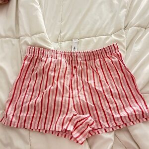 VS PINK - NWT Striped PJ Shorts
